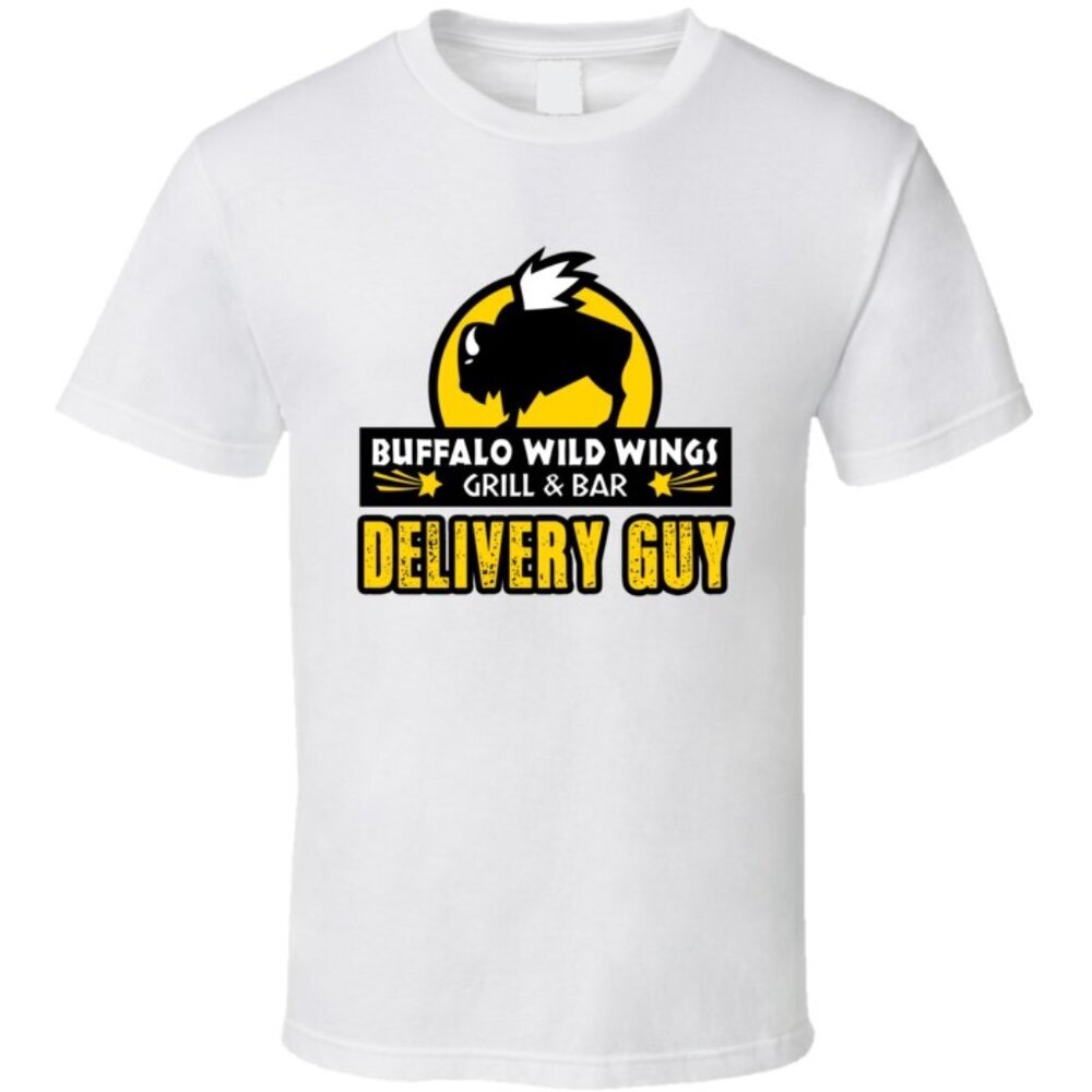 Buffalo Wild Wings Bar Grill Delivery Guy Funny Halloween Retro Humor Collect 05